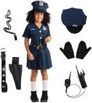 Dress Up America Police Costume for Girls - Police Officer Dress Costume - Halloween Costume for Girls and Teens