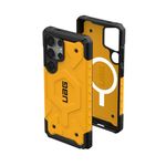 Urban Armor Gear UAG Galaxy S25 Ultra Case, Pathfinder Rugged Featherlight Shockproof Protective Case/Cover Designed for Galaxy S25 Ultra 5G (2025), Magnetic Charging Compatible - Heritage Yellow