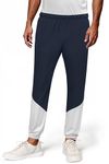 Reebok Men's Black Track Pant | Training | DualChic Woven Trackpant | Regular FIT | 100% Polyester with Speedwick tech