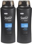 Suave Men 2-in-1 Shampoo & Conditioner - Ocean Charge - 28 oz - 2 pk