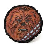 Buckle-Down Dog Toy, Star Wars, Ballistic Squeaker Chewbacca Face, 8" x 8" (DTBS-SWBIC)