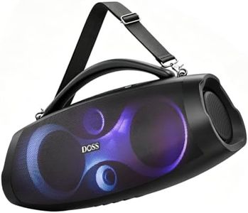 DOSS Extreme Boom Pro D200 - Portable Waterproof Speaker - Space Black