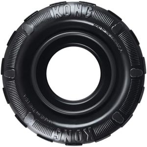 Kong Rubber Tires Extreme Dog Toy, Medium/Large (Black)