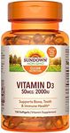 Sundown Naturals Vitamin D3 2000 Iu, 150 Softgels