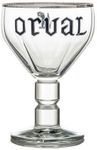 Orval Belgian Silver Rimmed Beer Chalice