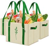 Green Bulldog Reusable Grocery Bags