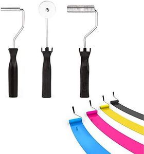 Yosoo 3Pcs Outils Rouleaux en Fibre de Verre Bubble Paddle Roller Kit Bricolage Moulage pour FRP résine Composite décoration Maison