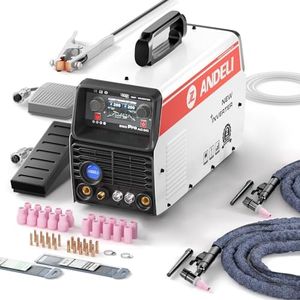 ANDELI 220V 200AMP Aluminium Schweißgerät WIG Schweißgerät Puls Kaltschweißgerät AC DC TIG-250Pro ACDC