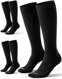 Bbfrey Eucalyptus Lyocell Compression Socks 15-20 mmHg for Women & Men, Silky Soft Moisture Wicking Socks for All-Day Comfort