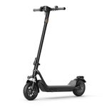 NIU K100F Electric Scooter for Adults - Front Suspension and Folding Handlebars, 600W Peak Power, 29Km Range, Max Speed 28km/h, 24mm Tires, Dual Brakes, Portable Commuting E Scooter, UL Certified