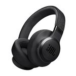 JBL Live 770NC True Adaptive Noise Cancellation Headphones Wireless Over Ear, Spatial Sound, 65Hrs Playtime, Speed Charge, Multipoint Connect and Personi-Fi 2.0, BT 5.3, Google Fast Pair, Alexa, Black