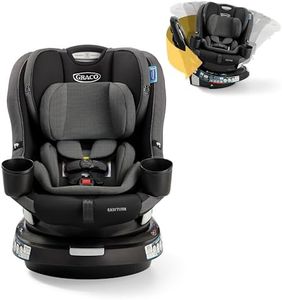 Graco EasyTurn 360 2-in-1 Convertible Car Seat, 360 Degree Rotating Infant to Toddler Rotating Car Seat, 2 Modes Forward and Rear Facing, Slim Design, Cyran