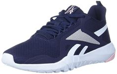 Reebok Women Mesh Flexagon Force 3.0 Training Shoes - 4 UK, Navy Blue