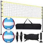 Leyndo Volleyball Net Sets Adjustab
