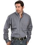 Ariat Men's Flame Resistant Work Shirt, Blue/Multi, Large