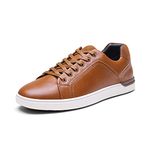 Bruno Marc Men's Casual Trainers Dress Sneakers Fashion Oxfords Skate Shoes for Men Brown Size 11 US / 10 UK SBFS211M