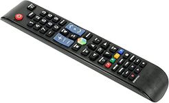 EARTHMA Lx301 Remote Control For Samsung 3D Smart 4K Lcd Led Hdtv Uhd Television Aa59-00581A (Replacement For All Samsung Tv Remote Control)Black