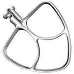 LETOMS Paddle Attachment for Kitchenaid Stand Mixers 4.5-5 Quart, Flex Edge Beater for Kitchenaid Mixer, Dishwasher Safe