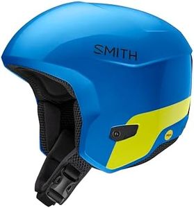 SMITH Counter MIPS Snow Helmet in Electric Blue Stripe, Size Medium