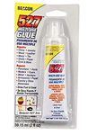 Beacon 527 Multi-Use Glue, 59ml Medium Tube - Waterproof and can be used for Fabric, Foam & Metal - UVA Resistant - Clear Strong Leather Glue for Crafts, Repairs, & DIY Projects
