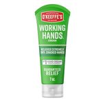 O'Keeffe's Working Hands Hand Cream for Extremely Dry, Cracked Hands, Heals, Relieves and Repairs, Boosts Moisture Levels, 7oz/198g, (Pack of 1)