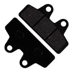 Allextreme Euro Front Brake Disc Pads Set for EV Scooty Vehicle Replacement Part Low Noise Efficient Braking Compatible with Various Scooter Models (2 Pcs)