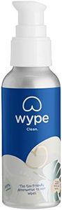 Wype Toilet Paper Gel for Wiping – Biodegradable Flushable Toilet Wipes Alternative in a Locking Pump Bottle - Enriched with Aloe Vera and Vitamin E to Soothe and Clean Adults and Babies (100ml)