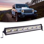 SORAX 21 Inch Light Bar 6000K Off-Road Spot Flood Combo Led Bar Light Waterproof compatible for Truck, 4X4, ATV, Boat, Jeep, LED Light Bar White (1Pcs)