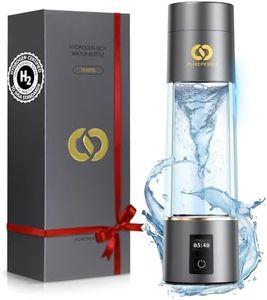 Hydrogen Water Bottle Generator – Up to 6400PPB Pure Hydrogen | IHSA Certified SPE/PEM Tech | Portable Hydrogen Water Bottle for Better Hydration, Recovery & a Thoughtful Wellness Gift