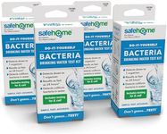 Safe Home® Bacteria in Water Test Kit – Detects 50 Different Species of Coliform Bacteria Including E. Coli – EPA, COA, COS, and 3rd Party Lab Certified – (4 Pack)