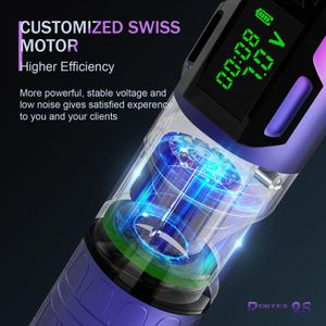 EZ Tattoo Wireless Tattoo Kit – Purple