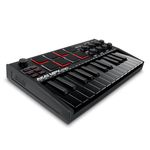 Akai Professional MPK mini MK3 – 25 Key USB MIDI Keyboard Controller With 8 Backlit Drum Pads, 8 Knobs and Music Production Software included (Black)