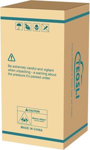TeQsli 3FT Gel Memory Foam Mattress – Single Bed Comfort