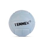 TENNEX Cricket Rubber Ball White Colour | Made of Rubber for Cricket Tournament, Gully Cricket and Training | Cricket Rubber Ball (Pack of 12)