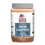 Nutty Fivestar Seasoning White Onion Chopped, 100% Natural, Rich In Iron, Easy To Cook, 0% Trans-Fat Dehydrated Onion Flakes (400 Grams)