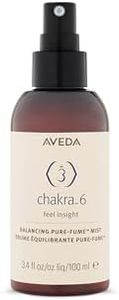 Aveda Chakra 6 Balancing Pure-Fume Mist: Intuition | Body & Room Spray | Balances Intuition Chakra | With Certified Organic Petitgrain, Orange, Geranium, 3.4 Fl Oz
