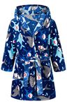 Shark Kids Bathrobes Toddler Animal Cartoon Robe Boys Girls Bathrobe Children Soft Hooded Sleepwear Pajamas 8-9 years