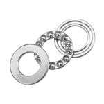 Kozelo S51104 Thrust Ball Bearing - [20mm x 35mm x 10mm] Stainless Steel Miniature Thrust Bearing with Washer for Machine Tool Use