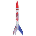 Estes Alpha Flying Model Rocket Kit,, Red