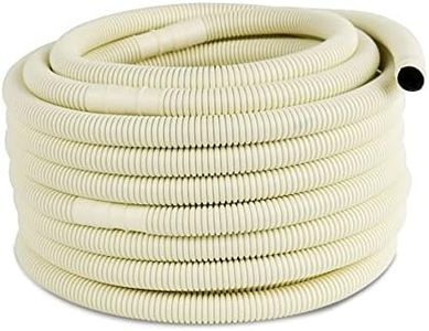 Flehomo 50 Ft Universal Drain Hose for Mini Split Air Conditioner Heat Pump Systems, 5/8 ID UV Resistant Air Conditioner Drain Line Pipe