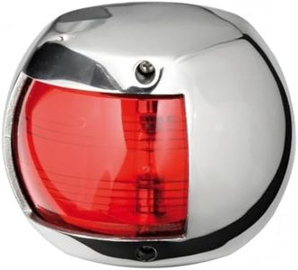Osculati Compact 12 Mirror-Polished Stainless Steel Right Green Navigation Light