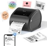 Phomemo Bluetooth Thermal Label Printer,D520BT Shipping Adress Label Printer 4x6,Wireless Label Printer Machine for Package,Postage,Address,Logo,Compatible with Ebay,Etsy,Amazon,Shopify,etc(all-black