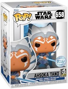 Funko Pop! Star Wars: CW20- Ahsoka - Star Wars: Clone Wars - Exclusiva Amazon - Figura de Vinilo Coleccionable - Idea de Regalo- Mercancia Oficial - Juguetes para Niños y Adultos - TV Fans