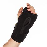 Night Sleep Wrist Support Brace by BraceUP for Men and Women - Lightweight Splint with Cushioned Pads for Pregnancy Carpal Tunnel, Hand Support, and Tendonitis Arthritis Pain Relief