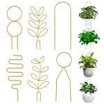 trellis for Potted Plant,Metal Wire Stake for climbing plants indoor Houseplant Lover,Trellis for Garden Potted Plant,Hoya,Pothos,Flower,Monstera-PLJ-009_CA