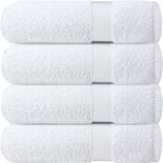 Infinitee Xclusives White Bath Towe