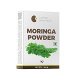 CARMEL ORGANICS Moringa Leaves Powder 340g | Natural Superfood Supplement | Non-GMO, Chemical Free | For Smoothies, Juices & Daily Wellness, No Added Preservatives | Murungai