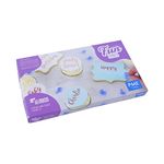 PME FF54 Fun Fonts Cupcake and Cookie Stamping Set-Collection 1, Blue