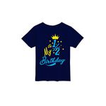 RAINBOWTEES Baby Boys' & Baby Girls' T-Shirt (RT-4006_Navy_X-Large)