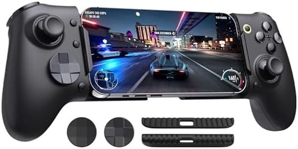 EasySMX M20 Phone Gaming Controller for Android, iPhone & iPad, Black